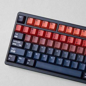 HZGAMER Original Ensemble complet de touches de <span class=keywords><strong>clavier</strong></span> mécanique PBT translucide double face Coréen Allemand Européen Petit - Product Image 5