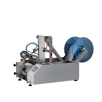 Machine d'étiquetage manuelle simple pour bouteilles rondes, machine d'étiquetage pour bouteilles de vin, petite machine d'emballage