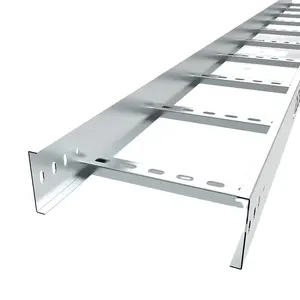 BESCA Fire Protection High Load-bearing Custom Sizes Outdoor Aluminium Cable Tray Ladder Prices