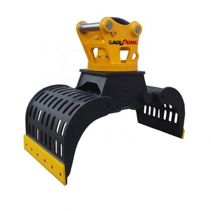 Pince de tri et de <span class=keywords><strong>démolition</strong></span> hydraulique Gaohong pour excavatrice 4-40T – Prix usine – Grappin de tri de pierres - Product Image 1