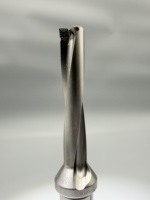 Foret en U indexable pour usinage CNC, foret en U HSS plaqué titane à 118 degrés haute efficacité pour l'acier inoxydable