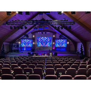 Đầy đủ màu sắc p3.91 LED ma trận sân khấu Led bảng điều chỉnh sự kiện Màn hình LED Nhà thờ sân khấu nền LED hiển thị - Product Image 3