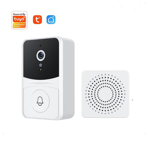 Cloches de porte avec caméra Vidéophone Appartements Homekit Sonnette de porte Appartements Wifi Sonnette de porte avec carillon - Product Image 1
