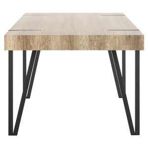 Mesa de Comedor de Madera de Mango Duradera con Acabado de Madera Natural para Cocina, Comedor, Restaurante, Cafetería, Hotel - Product Image 3