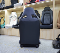 Sièges baquet de course universels SR-S à dégagement rapide, inclinables, style sport, pour voitures modifiées, avec double glissière - Vente chaude
