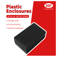 Boîtier de commande en plastique ABS de petite taille, boîtier de carte de circuit imprimé personnalisé, boîtier de sortie, interrupteur, boîtier électronique, boîte de jonction en plastique IP54