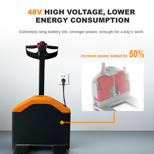 NRT Customizable Electric Pallet Jack Baterai Lithium 2 Ton Pengiriman Cepat untuk Pemuatan dan Pembongkaran - Product Image 5