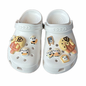 Accesorios decorativos para zapatos con diseño <span class=keywords><strong>de</strong></span> panda, helado y paleta <span class=keywords><strong>de</strong></span> helado, para sandalias y zapatillas DIY - Product Image 6