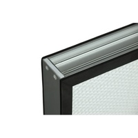 Ventilation d'air industrielle personnalisée Débit d'air élevé pour unité de filtration de salle blanche Filtre Hepa sans séparateur