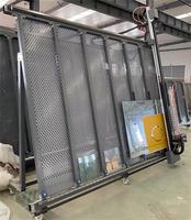 Plotter de corte y dibujo vertical de vidrio con PLC y motor de chorro de arena para trazado de películas