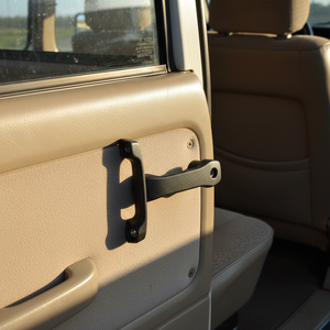 Poignée de porte intérieure noire (Hushan) pour Mitsubishi L300 Minibus 88/09, ouverture de porte centrale, 83640-43000AQ, garantie 2 ans, fabriqué en Turquie - Product Image 3