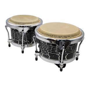 Fabricante Profesional de Instrumentos de Percusión, Bongos de 7.5+ 8.5 Pulgadas con Piel de Oveja y Madera de Abedul - Product Image 5
