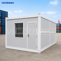 Bâtiment modulaire préfabriqué en panneaux sandwich d'acier, pliable en Z, résistant aux tremblements de terre, pour maison conteneur, bureau ou camp de travailleurs