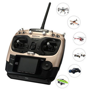 Radiolink AT9S Pro 2.4G 12CH DSSS FHSS Transmisor con Receptor R9DS Compatible con Módulo TBS Crossfire para Dron RC - Product Image 2