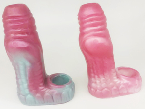 Funda de pene suave FRRK con anillo para bolas, nudo de perro, ojo grande, extensor de pene, fundas, <span class=keywords><strong>disfraz</strong></span> de pene, placer sexual adicional, juguetes de sex shop - Product Image 2