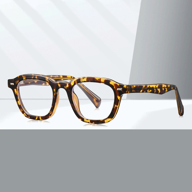 Wholesale HBK LS015 Fashionable Blue Light Blocking Glasses-Lightweight Slimming Oversize Retro Unisex Transparent Lenses All