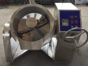 Pentola di Cottura Inclinabile in Acciaio Inox 304/316 per Miscelazione Efficiente Capacità 50-600L Attrezzatura da Cucina per Panetteria e Latticini - Product Image 2
