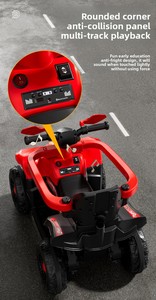 Voiture électrique pour enfants, simulation de mode, 4 roues, véhicule de jeu pour garçons et filles, pour les jeux quotidiens - Product Image 2