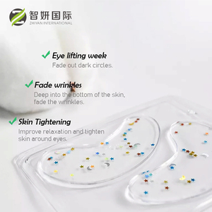 Parches <span class=keywords><strong>de</strong></span> Hidrogel Transparentes con Brillo para el Contorno <span class=keywords><strong>de</strong></span> Ojos, Tratamiento Hidratante con Ingredientes Naturales, Cuidado <span class=keywords><strong>de</strong></span> los Ojos, Marca Privada, Hidratante y Antiarrugas - Product Image 6