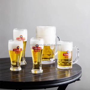 Verres à bière Teku en cristal soufflé à la main, 15 oz, incassables, compatibles lave-vaisselle, avec logo <span class=keywords><strong>personnalisé</strong></span>, pour brassages artisanaux, Pilsner, Pint - Product Image 4