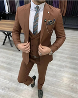 Costume sur mesure 3 pièces pour homme, smoking noir à col châle, veste, gilet, pantalon, pour soirée de bal