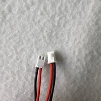 Arnés de Cables para Motor Personalizable de 2 Pines XHB 2.54mm, Cable de Silicona UL3239 20AWG Rojo y Negro con Terminal de Bandera de 4.8mm y 65mm