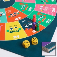 Jeux de société personnalisés à base de dés, en papier, portables, imprimés, vente en gros, échantillon gratuit, divertissement familial, loisirs