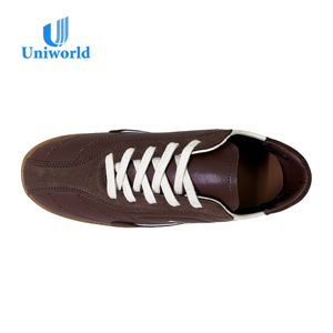 Fournisseur direct du Vietnam sur Alibaba |   Chaussures allemandes pour femmes - Baskets plates rétro à semelle fine, style athleisure GAT, effet pieds nus - Product Image 3