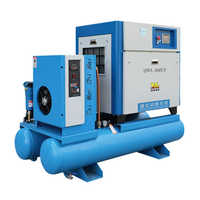 Compresseur d'air à vis à fréquence variable à aimant permanent de 15 kW, 22 kW, 37 kW, 45 kW, 50 kW, 16 kg pour l'industrie de la découpe laser
