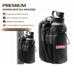 Portabotellas Magnético Tipo Bandolera para Gimnasio con Logo Personalizado, Bolsa de Almacenamiento para Viajes y Deportes para Hombre - Product Image 1