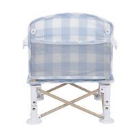 Chaises d'alimentation pour tout-petits OEM ASTM pour les voyages en plein air Chaise de camping pliable de luxe pour enfants avec table