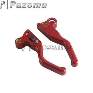 Palanca de Freno y Embrague de 3 Dedos para Motocicleta, Duradera y Sólida, para Modelos <span class=keywords><strong>Harley</strong></span> FLHTC/FXST/XLH/FLST 1982-1995 - Product Image 2