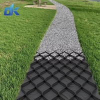 Géocell en HDPE pour allée en gravier, grille de stabilisation du sol de 50 mm à 100 mm de hauteur et murs de soutènement - Géocell grille de stabilisation
