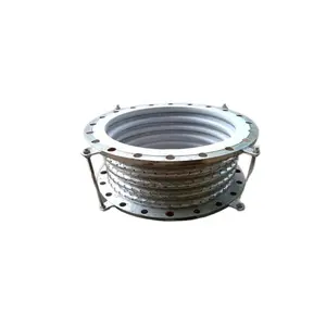 Pipe fitting bellows expansion joint stainless steel fabric compensator metal bellow hose expansion joints