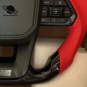 Volante Negro Piano para <span class=keywords><strong>Lexus</strong></span> <span class=keywords><strong>500h</strong></span> LC 500 2016-2026, Mejora Interior, Volante Personalizado de Fibra de Carbono - Product Image 4