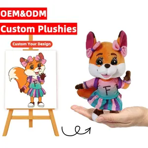 Oem Custom Cute Plush Doll Toy Manufacturer Plush Stuffed Doll With Removable Cloth