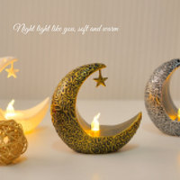 Bougie de table LED islamique à succès pour la décoration de la maison pendant le Ramadan