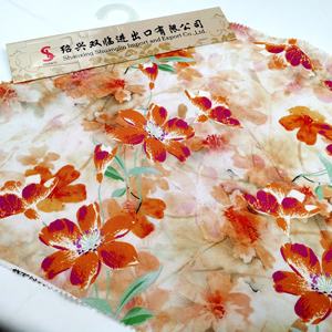 Tela Tejida <span class=keywords><strong>de</strong></span> 55% <span class=keywords><strong>Lino</strong></span> y 45% Algodón con Estampado Floral <span class=keywords><strong>de</strong></span> Colores Brillantes, 106 Gsm, para Prendas, Camisas, Cojines, Bolsos y Tapicería - Product Image 3