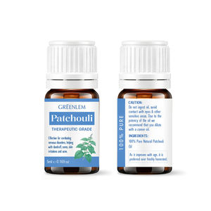 Huile essentielle de patchouli pressée à froid, qualité thérapeutique, 100% pure et naturelle, hydratante, parfum frais, 5 ml pour le soin de la peau du corps - Product Image 6