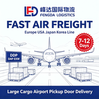 Agent de dédouanement pour le transport aérien DDP, service logistique CIF vers l'aéroport international de Dubaï aux Émirats arabes unis