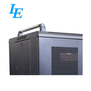 ตู้ชาร์จไฟ IEC297-2 15U 16 พอร์ต ระดับ Tier ความกว้าง 800 มม. ผลิตจากเหล็ก SPCC รีดเย็น พร้อม PDU ล้อเลื่อนสองด้าน พัดลมระบายความร้อน 600 มม. - Product Image 4