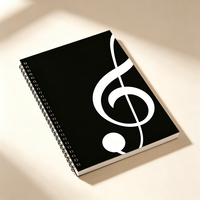 Cuaderno Profesional A5 Personalizado, Tapa Dura, Logotipo Impreso Personalizado, Encuadernado en Espiral, Fabricante de Cuadernos Personalizados