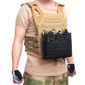 กีฬากลางแจ้ง1000D ยุทธวิธีเลเซอร์ตัดสาม Molle ปืนนิตยสารกระเป๋าปืนเพนท์บอลนิตยสาร Mag กระเป๋า - Product Image 2