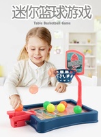 Jeu de table interactif de basket-ball à double doigt en plastique pour enfants - Grande vente