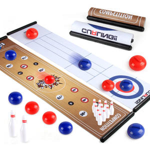 Juego de Bolos Portátil para Niños, Juego de Mesa Deportivo para Interiores, Juguetes de Bolos Dobles, Tapete de Juego de Bolos, Juguetes de Mesa para Exteriores - Product Image 3