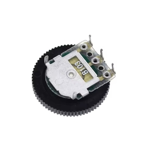 Potentiomètre rotatif personnalisé à <span class=keywords><strong>3</strong></span> broches, diamètre extérieur 8-20 mm, bouton en plastique, volume d'écouteurs, 1K-1MΩ - Product Image 3