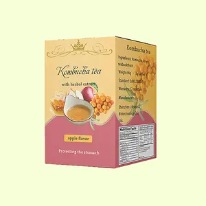 Lifeworth kombucha, китайский травяной чай, пакетики для похудения, фруктовый чай