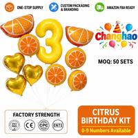 Lot de ballons chiffres jaunes mats 40'' pour anniversaire et pique-nique, décorations réutilisables en aluminium, fournisseur OEM disponible