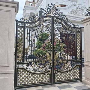 Puerta de Hierro Francesa Premium con Soporte Técnico en Línea y Personalización de Color - Product Image 6