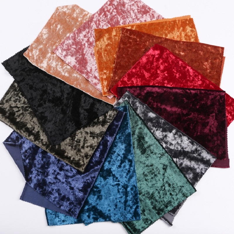 Cheap Price Custom All Colors 100% Polyester Panne Velvet Fabric for Home Textile and Garment